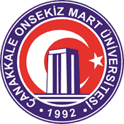 ÇANAKKALE ONSEKİZ MART ÜNİVERSİTESİ logosu